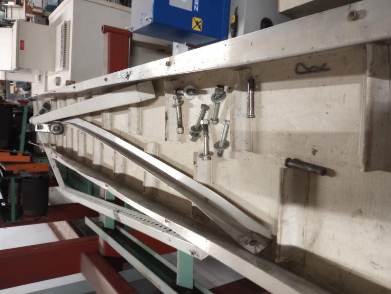 Molding Automation Concepts 10 Ft Cleated Belt Conveyor Garden City